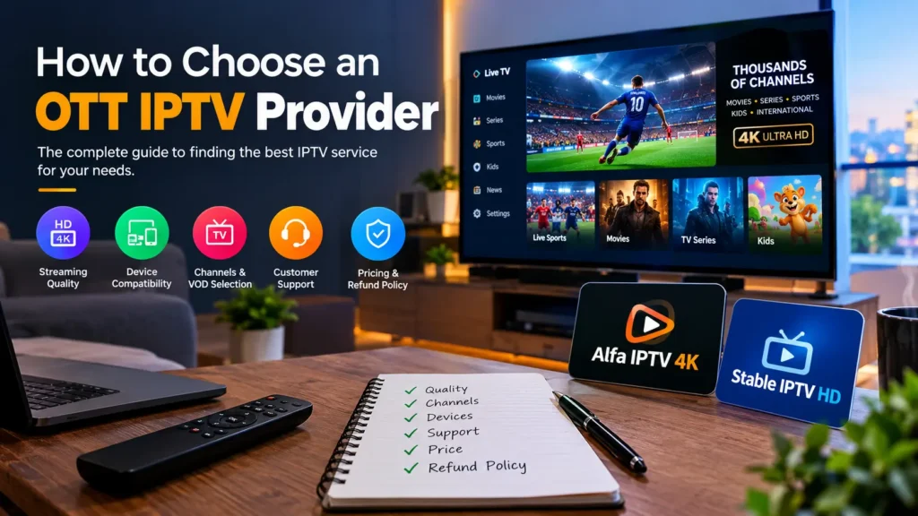 How to Choose an OTT IPTV Provider